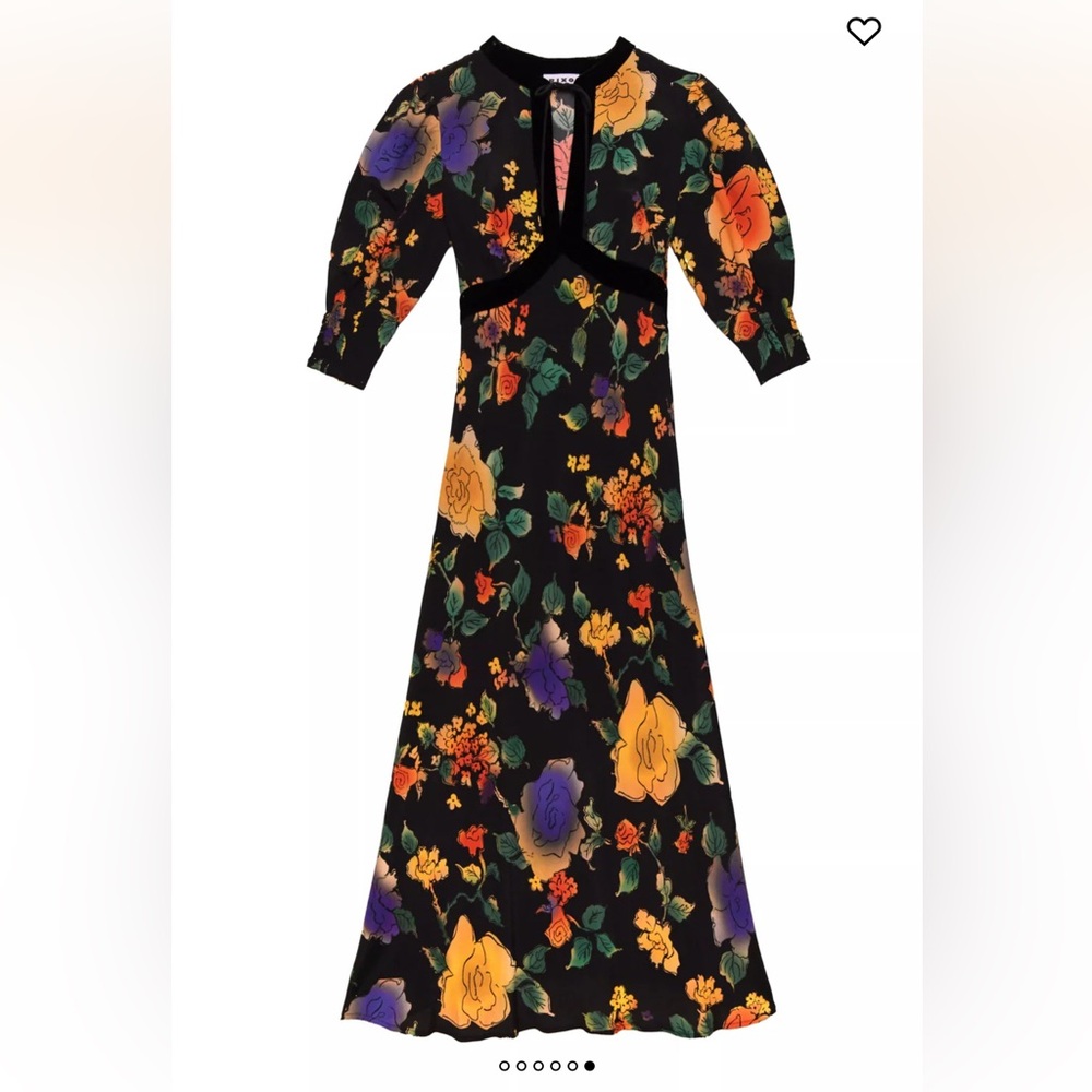 RIXO Petra Midi Dress